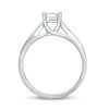 Thumbnail Image 5 of Celebration Ideal 1/2 CT. Princess-Cut Diamond Solitaire Engagement Ring in 14K White Gold (I/I1)
