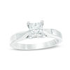 Thumbnail Image 0 of Celebration Ideal 3/4 CT. Princess-Cut Diamond Solitaire Engagement Ring in 14K White Gold (J/I1)