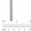 Thumbnail Image 3 of 1/4 CT. T.W. Diamond Line Bracelet in Sterling Silver