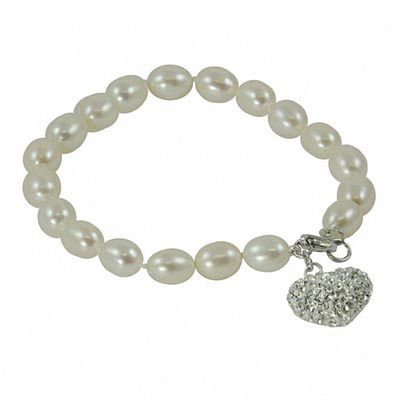 7.5mm Oval Cultured Freshwater Pearl 