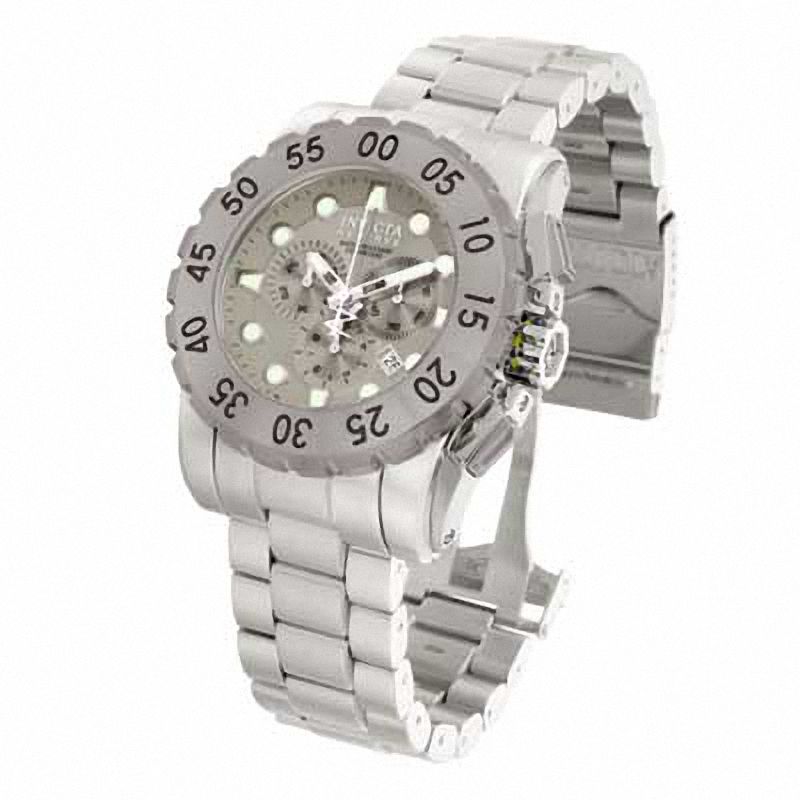 Men's Invicta Reserve Chronograph Watch with Grey Dial (Model: 1959)