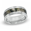 Thumbnail Image 0 of Men's 9.0mm Realtree AP® Camouflage Inlay Comfort Fit Titanium Wedding Band - Size 10