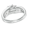 Thumbnail Image 3 of 1 CT. T.W. Diamond Past Present Future® Slant Ring in 14K White Gold