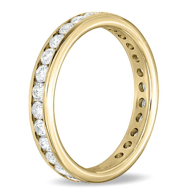 1/2 CT. T.W. Certified Diamond Eternity Wedding Band in 18K Gold (G/SI2