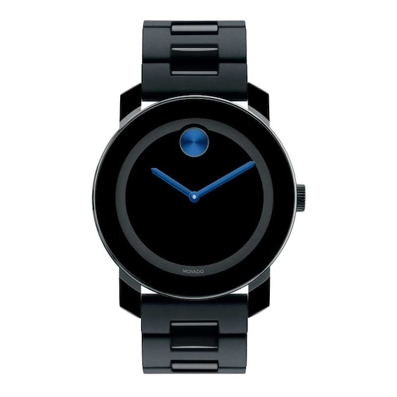 Men's Movado Bold® Black Watch (Model: 3600099)