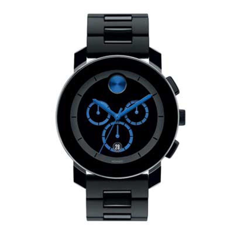 Men's Movado Bold® Blue Chronograph Watch (3600101)