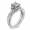 Thumbnail Image 1 of 1/2 CT. T.W. Quad Princess-Cut Diamond Bridal Set in 10K White Gold