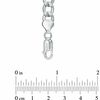 Thumbnail Image 1 of Men's 7.0mm Curb Chain Necklace in Solid Sterling Silver - 22"