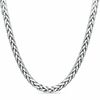 Thumbnail Image 0 of Ladies' 2.25mm Wheat Chain Necklace in Sterling Silver - 22"