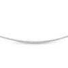 Thumbnail Image 1 of Ladies' 3.2mm Wheat Chain Necklace in Sterling Silver - 22"