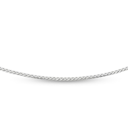 Ladies' 3.2mm Wheat Chain Necklace in Sterling Silver - 22"