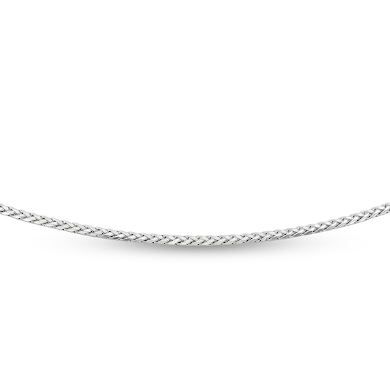 Ladies' 3.2mm Wheat Chain Necklace in Sterling Silver - 22"