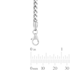 Thumbnail Image 2 of Ladies' 3.2mm Wheat Chain Necklace in Sterling Silver - 22"