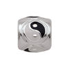 Thumbnail Image 1 of Persona® Sterling Silver White and Black Enamel Yin Yang Charm