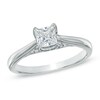 Thumbnail Image 1 of Celebration Lux® 5/8 CT. T.W. Princess-Cut Certified Diamond Engagement Ring in 18K White Gold (H-I/I1)