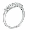 Thumbnail Image 2 of 1/2 CT. T.W. Diamond Contour Wedding Band in 14K White Gold