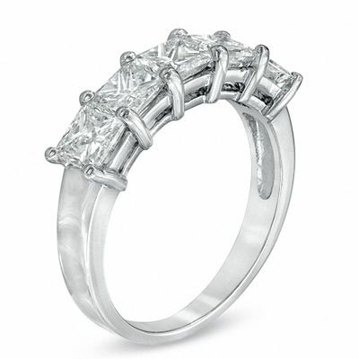 princess cut diamond wedding rings