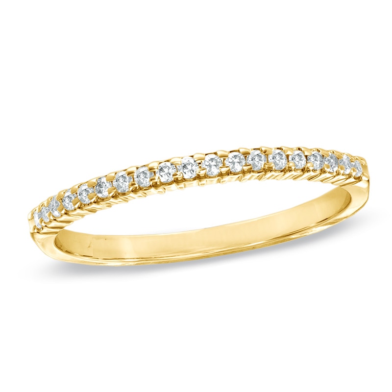 1/6 CT. T.W. Diamond Band in 10K Gold