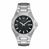 Thumbnail Image 1 of Men's Bulova Diamond Accent Watch with Black Dial (Model: 96E111)