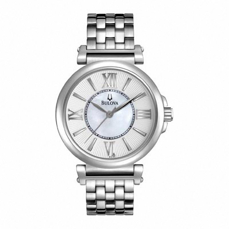 Main Image 1 of Ladies' Bulova Watch with Mother-of-Pearl Dial (Model: 96L156)