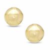 Thumbnail Image 1 of 10.0mm Polished Dome Button Earrings in 14K Gold