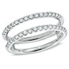 Thumbnail Image 1 of 1/2 CT. T.W. Diamond Open Solitaire Enhancer in 14K White Gold