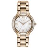 Thumbnail Image 1 of Ladies' Citizen Eco-Drive® Ciena Diamond Accent Rose Tone Watch with White Dial (Model: EM0093-59A)
