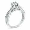 Thumbnail Image 2 of 1 CT. T.W. Diamond Twist Shank Engagement Ring in 14K White Gold