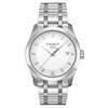 Thumbnail Image 1 of Ladies' Tissot Special Edition Couturier Diamond Accent Watch with White Dial (Model: T035.210.11.016.00)