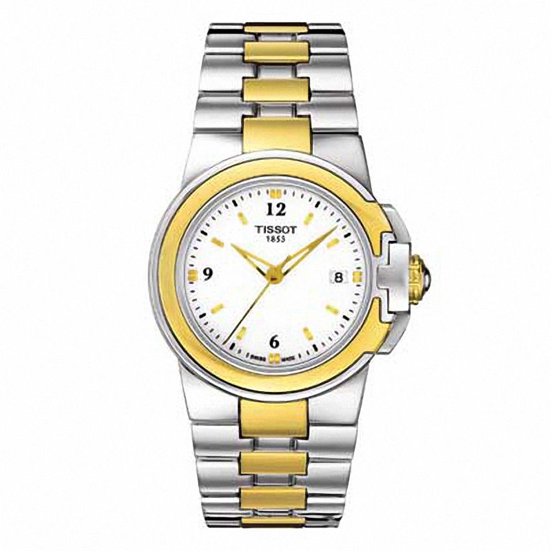 Main Image 1 of Ladies' Tissot Sport-T Two-Tone Watch with White Dial (T080.210.22.017.00)