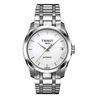 Thumbnail Image 1 of Ladies' Tissot Couturier Automatic Watch with White Dial (Model: T035.207.11.011.00)
