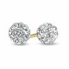 Thumbnail Image 0 of Child's Crystal Ball Earrings in 14K Gold