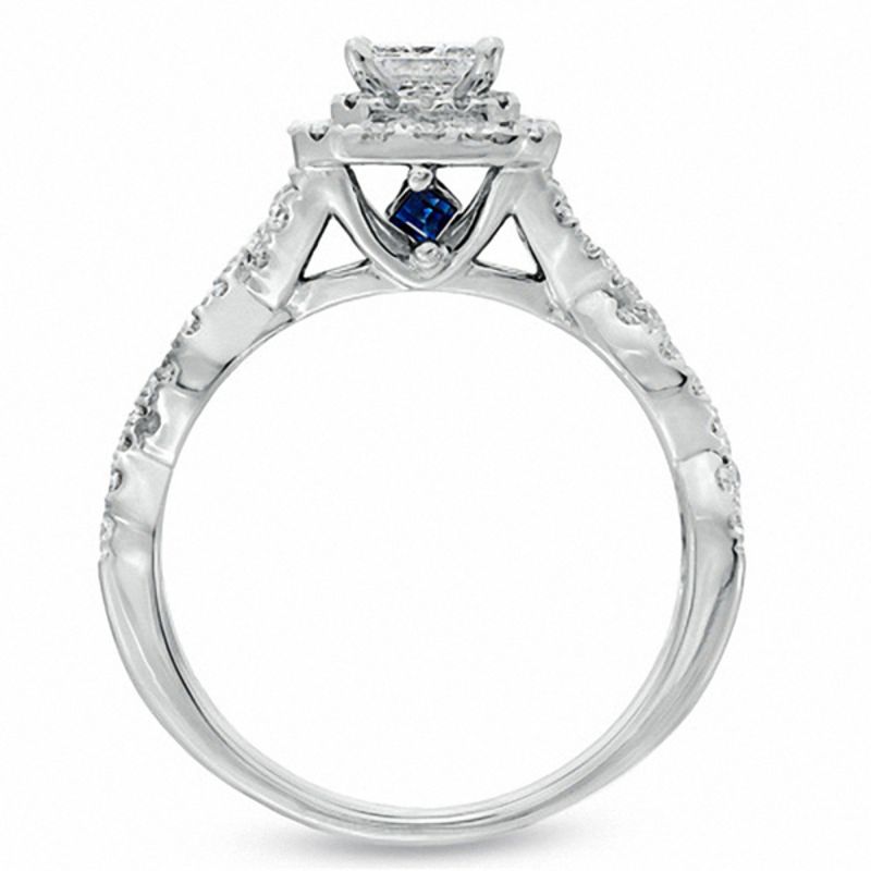 Zales twisted band engagement ring sales