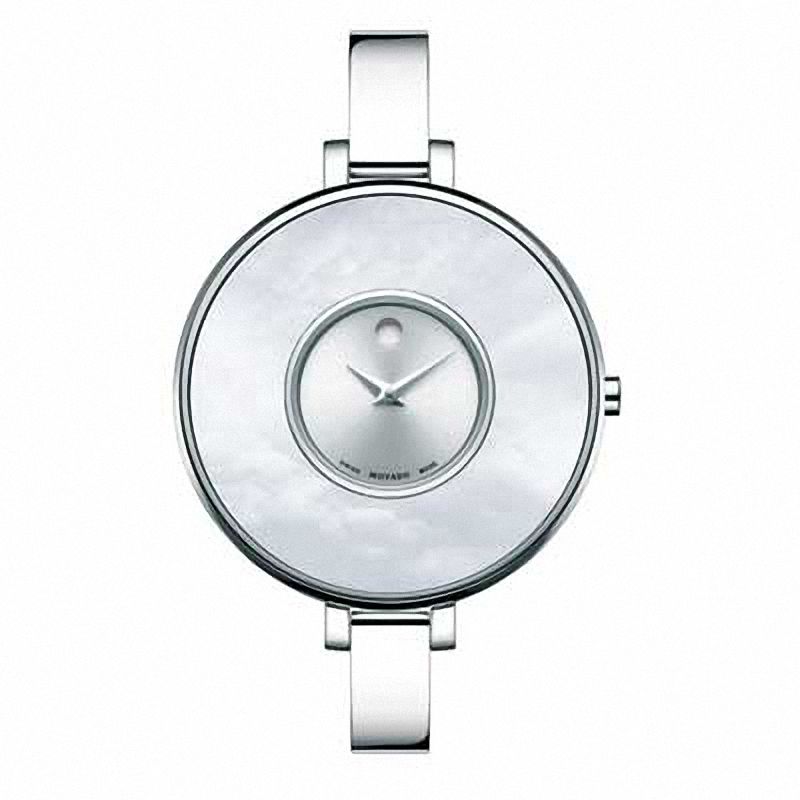 Main Image 1 of Ladies' Movado Brila Watch with White Mother-of-Pearl Dial (Model: 0606561)
