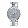 Thumbnail Image 1 of Ladies' Movado Cerena Diamond Accent Stainless Steel and Ceramic Watch with Smoky Lilac Dial (Model: 0606554)