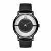 Thumbnail Image 1 of Men's Movado Museum® Black PVD Stainless Steel Watch with Black Translucent Dial (Model: 0606568)