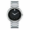 Thumbnail Image 1 of Men's Movado Concerto Watch with Black Dial (Model: 0606541)