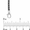Thumbnail Image 2 of 1/2 CT. T.W. Black Diamond Tennis Bracelet in Sterling Silver