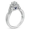 Thumbnail Image 2 of Vera Wang Love Collection 3/4 CT. T.W. Diamond Frame Twist Engagement Ring in 14K White Gold