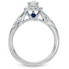Thumbnail Image 3 of Vera Wang Love Collection 3/4 CT. T.W. Diamond Frame Twist Engagement Ring in 14K White Gold