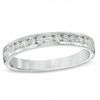 Thumbnail Image 1 of 1/4 CT. T.W. Certified Diamond Anniversary Band in 18K White Gold (F/I1)