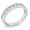 Thumbnail Image 2 of 1 CT. T.W. Certified Diamond Anniversary Band in 18K White Gold (F/I1)
