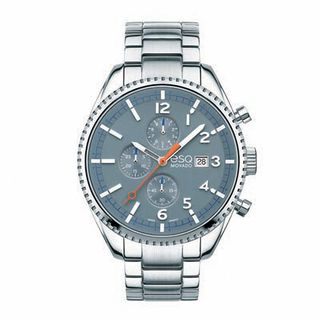 Men's ESQ Movado Catalyst Chronograph Watch with Light Blue Dial