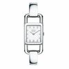 Thumbnail Image 1 of Ladies' ESQ Movado Angle Bangle Watch with Square White Dial (Model: 07101393)