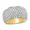 Thumbnail Image 1 of 2 CT. T.W. Diamond Seven Row Band in 10K Gold