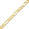 Thumbnail Image 0 of Men's  7.0mm Figaro Chain Bracelet in 14K Gold - 8.5"