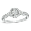 Thumbnail Image 1 of 1/5 CT. T.W. Multi-Diamond Promise Ring in 10K White Gold