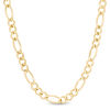 Thumbnail Image 0 of Men's 4.5mm Figaro Chain Necklace in Solid 14K Gold - 24"