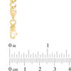 Thumbnail Image 1 of Men's 4.5mm Figaro Chain Necklace in Solid 14K Gold - 24"