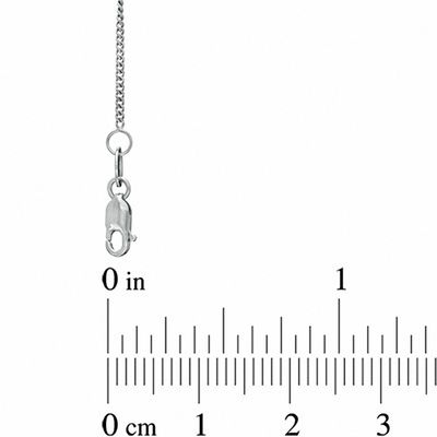 Ladies' 1.0mm Gourmette Chain Necklace 